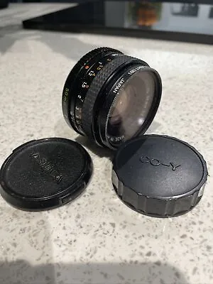 YASHICA ML 50mm F2 Prime Lens For CONTAX YASHICA CO/Y SLR Fit With Caps • £35