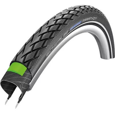 Schwalbe Marathon Greenguard 26x1.50 Blk/Refl Cycle Bike Tyre • $52.43