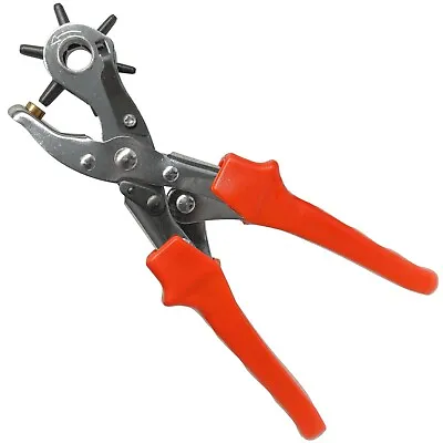 Punch Pliers Revolving Punch Pliers Round Hole Punch Leather Belt Hole Punch • £6.95