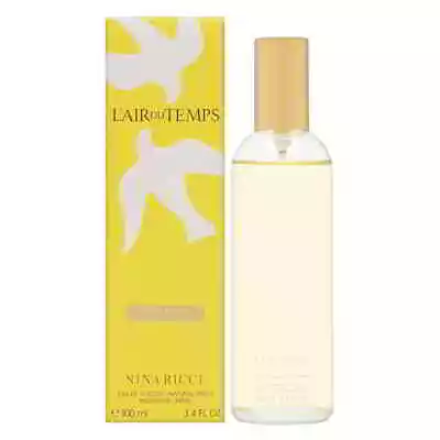 L'air Du Temps By Nina Ricci For Women 3.3 Oz EDT Spray Refill Brand New • $40.90