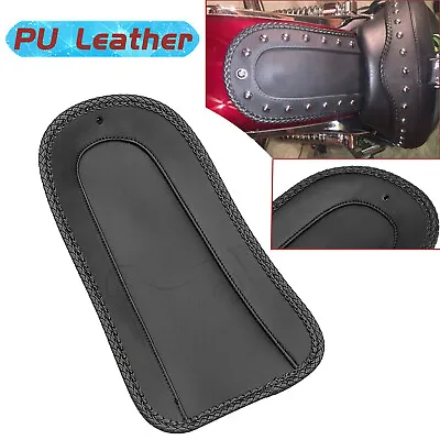 Black Leather Rear Fender Bib Solo Seat For Honda VTX1300R 05-08 VTX1800R1 02-08 • $23.98