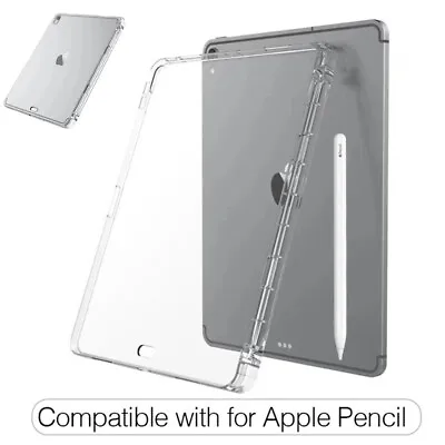 $15.16 • Buy For Apple IPad Air Pro Mini TPU Silicon Transparent Soft Cover Skin Case With Pe