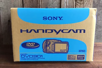 Sony Handycam DCR-DVD301 DVD Camera W/cord Remote Manual REPAIR PARTS ONLY • $15.88
