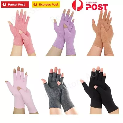 Arthritis Gloves Compression Joint Finger Hand Wrist Support Brace Pain Relief • $5.38