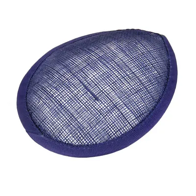 Drop Sinamay Base Fascinator For DIY Millinery Craft Making Supply Dark Blue • £4.37