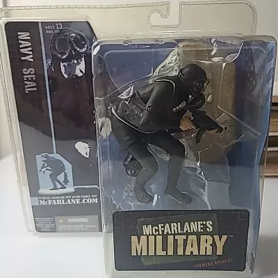 NOS 2005 McFarlane's Military Series Debut Navy Seal Action Figure New Sealed! • $29.99