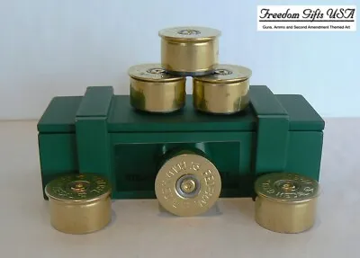 12 Gauge Magnets - Set Of 6 Fridge Magnets Made From Spent Brass • $25
