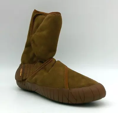 Vibram Furoshiki Classic Shearling Mid Wrap Boots Brown Size 5.5-6.5 • $49.99