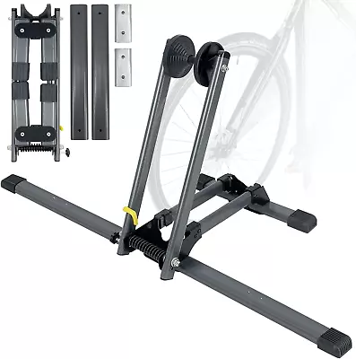 Sutekus Bike Floor Parking Rack Foldable Bicycle Stand Extendable Bike Stand • $26.50