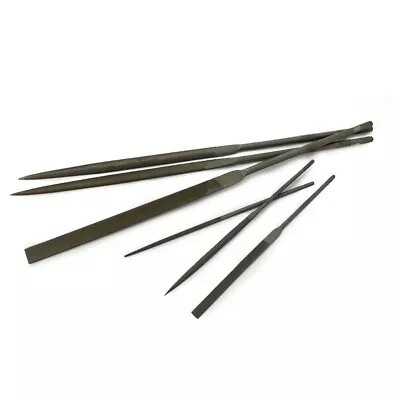 Single Needle File Jewellers Cut 4 Very Fine Smoothing Files Choice Of Shape • £8.99