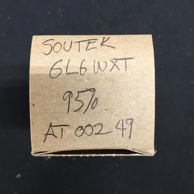 $19.99 • Buy Sovtek 6L6WXT Vacuum Tube * Tested 95%