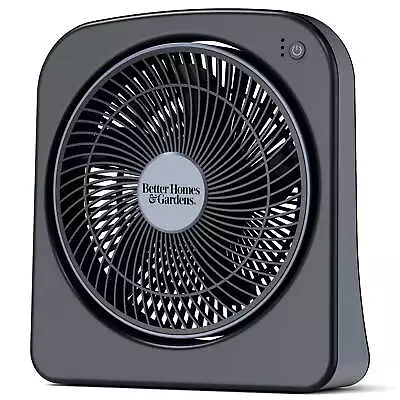 9  Dual Power Portable Fan Indoor/Outdoor Use 3 Speeds  Black • $18.84