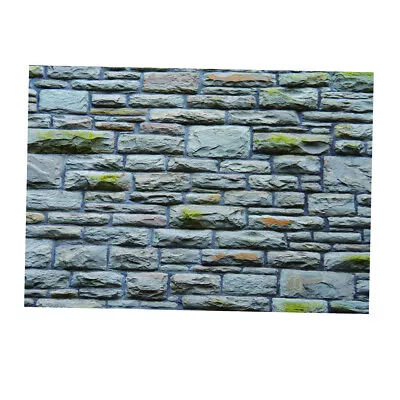 Fish Tank 3D Background Poster Adhesive Sticker Aquarium Decorations Picture • $18.38