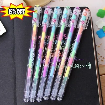 Creative Highlighters Gel Pen School Office Supplies Cute Gifts 1X • $0.99