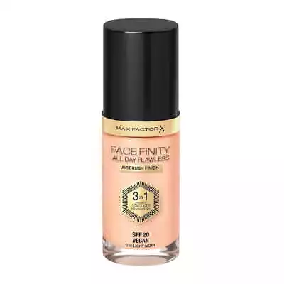 3614225851575 Facefinity All Day Flawless 3w1 Kryjący Podkład W Płynie C40 Light • $14.94