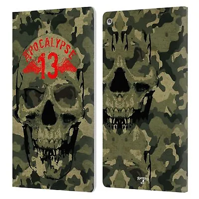 $24.95 • Buy Official Alchemy Gothic Skull Leather Book Wallet Case Cover For Amazon Fire