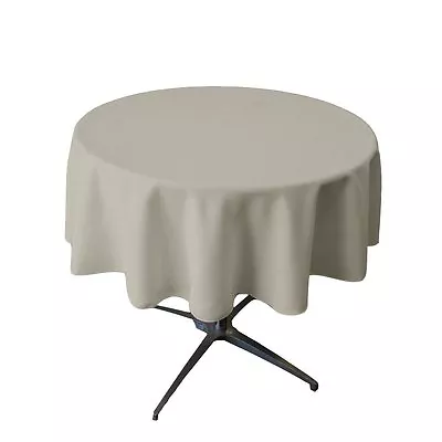 Tablecloth Polyester Seamless Round 54  By Broward Linens (Variety Of Colors) • $21.99