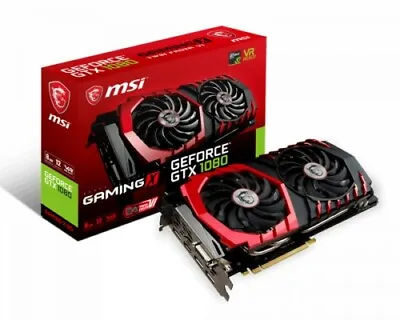 MSI GeForce GTX 1080 GAMING 8GB GDDR5X Graphics Card • $625