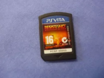 Resistance Burning Skies Sony PS Vita Cartridge Only • $24.95