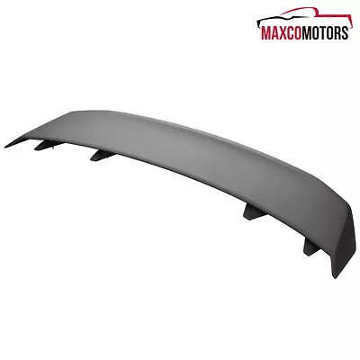 Spoiler Wing Fits 2010-2014 Ford Mustang GT 4-Pedestal Style Rear Trunk Black • $77.49