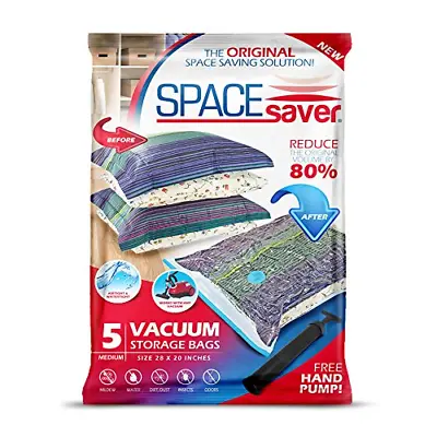 $35.70 • Buy Vacuum Storage Bags Vaccum Seal Space Saver Compression Bags Hand Pump Included