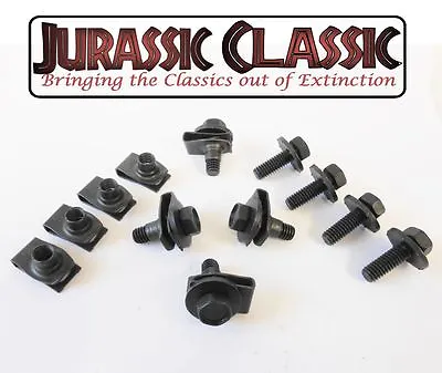 1946-80 Ford 8pk 5/16-18 Body Fender Extruded U-Nuts & Hex Head Bolts W/ Washers • $15.72