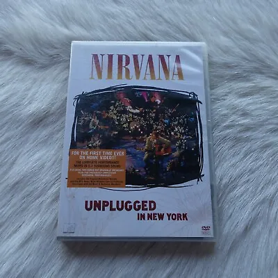 NIRVANA UNPLUGGED IN NEW YORK DVD Nirvana Music DVD Nirvana Live Kurt Cobain  • $37.26