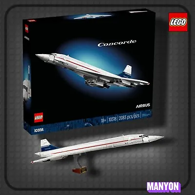 LEGO Icons 10318 Airbus Concorde Brand New  And Sealed • $379