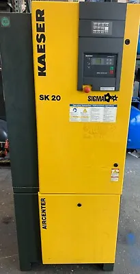 Kaeser SK 20 Aircenter 20hp Rotary Screw Air Compressor W/ Air Dryer Tank • $13995