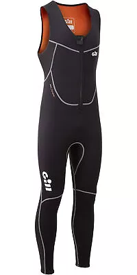 Gill Mens Dynamic 3mm Long John Wetsuit - Black • $110