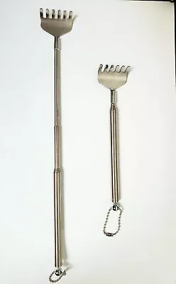 2 Pack Metal Stainless Steel Back Scratcher Telescopic Extendable 20    • $7.99