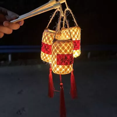 Chinese Style Festival Lantern Led Lights Garden Lantern  Children Toy • £4.98