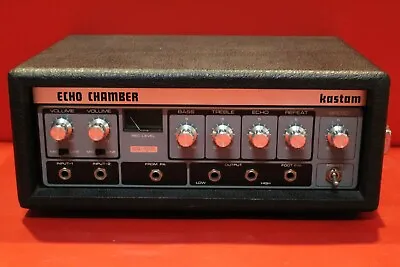 Vintage Kastam SS-102 Echo Chamber Cartridge Tape Echo Machine U2094 231130 • $339.99