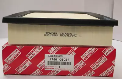 Toyota Genuine OEM Engine Air Filter Element 17801-38051 4Runner FJ Cruiser • $35