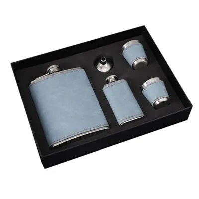 £22.31 • Buy Hip Flask Set Stainless Steel Flask Of Gifts For Men 8Oz Bar Party Camping Barbe