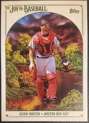 2023 JASON VARITEK MLB Great Topps X Bob Ross Joy Of Baseball #55 Boston Red Sox • $2.98