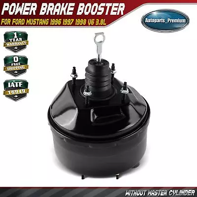 One Piece Power Brake Booster For Ford Mustang 1996 1997 1998 V6 3.8L F6ZZ2005A • $92.99