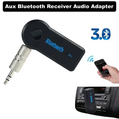 £5.29 • Buy Bluetooth Stereo Audio Transmitter Receiver 3.5mm Music Dongle Adapter For TV PC