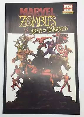 Marvel Zombies Vs Army Of Darkness #3 - Limited Arthur Suydam Cover - W/ COA • $43.99