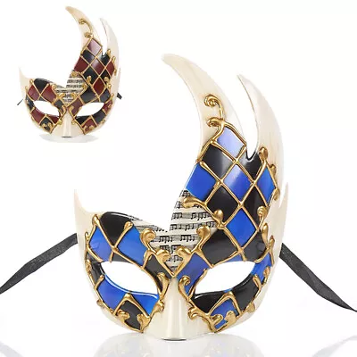 Flame Bird Music Note Face Venetian Theater Halloween Mask Christmas Party Props • $14.90