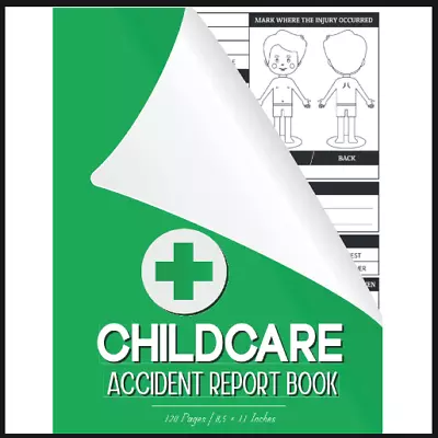 Childcare Accident Report Book Accident & Incident Book For Preschool & Nurse... • £7.49