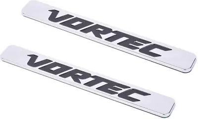 2x Car Front Badge Hood Engine Emblem Stickers Chrome For Chevy Silverado VORTEC • $35.99