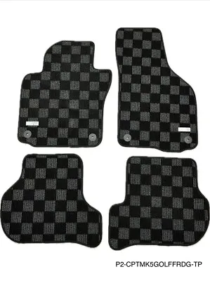 P2M FRONT & REAR Carpet Floor Mats For Volkswagen MK5 Golf & GTI Hatch 04-09 New • $95