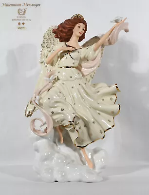 Lenox Millennium Messenger Angel Figurine 11 1/2  Tall • £92.64