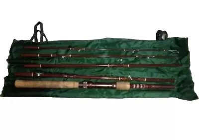 Vintage Fenwick Voyageur SF75-5 Spin-Fly Pack Rod Made In USA W/ Case • $125