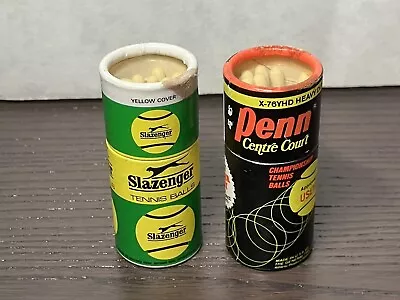 Slazenger Penn Centre Court Tennis Ball Matches In A Can Matchbook Vintage Japan • $19.95