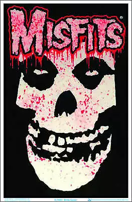 Misfits Splatter Blacklight Poster - Flocked - 23  X 35  • $14.49