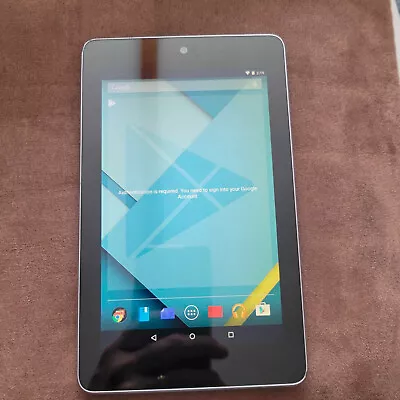 Asus Google Nexus 7 ME370T 32gb Black Android Tablet - #20240405930 • $30