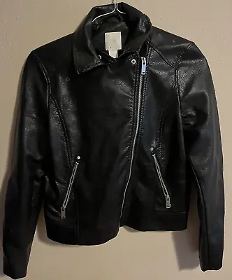 H&M Leather Jacket • $20