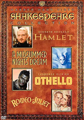 Shakespeare Collection [Hamlet 1996 / A Midsummer Night's Dream 1935 / Othello 1 • $16.50